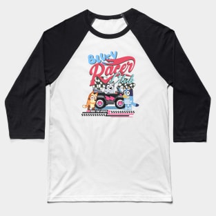 Bluey Racer Club Racing Team Baseball T-Shirt